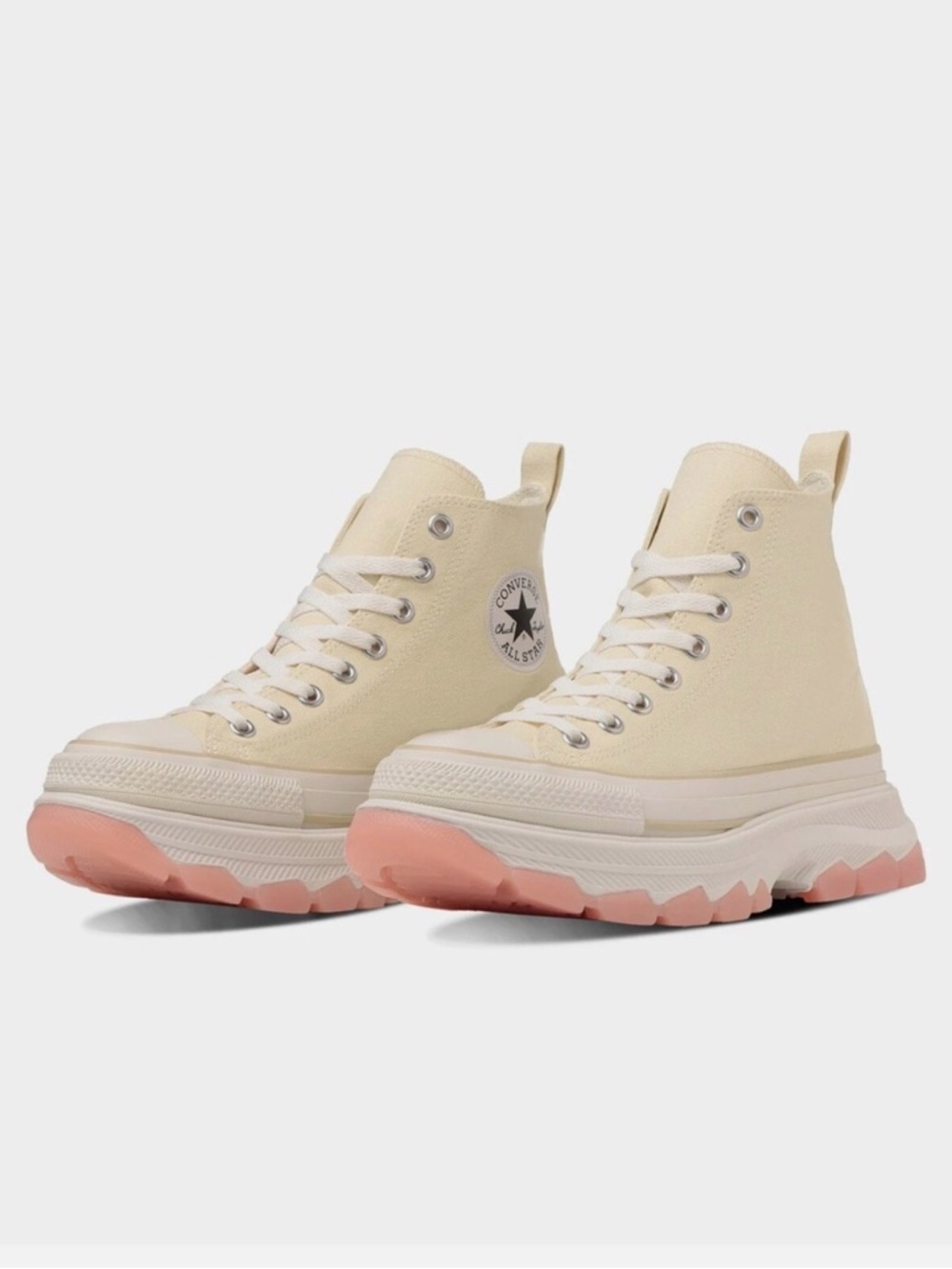 ConverseAll Star Trekwave CS Hi Shoes 'Cream White - From Japan!